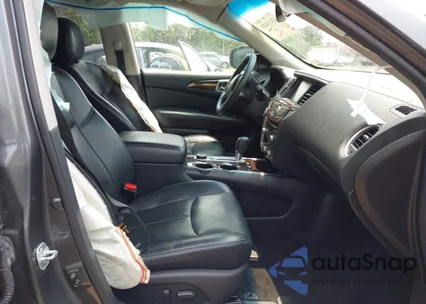 2016 Nissan Pathfinder Platinum из США, поврежденный, VIN 5N1AR2MM8GC644174